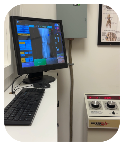Digital spine analysis and chiropractic diagnostics in Rome, GA clinic